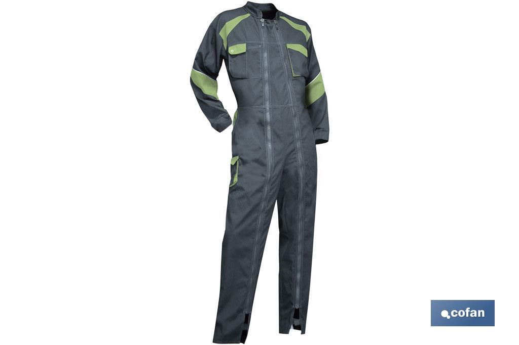 BUZO GRIS &quot;ORGE&quot; CON 2 CREMALLERAS PARA MUJER T-S