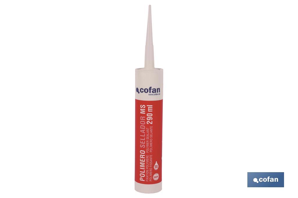 POLIMERO SELLADOR MS 290ML &quot;GRIS&quot;