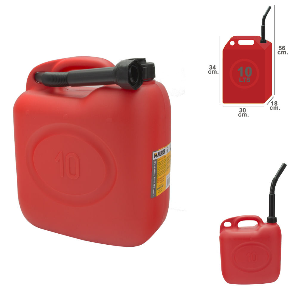 BIDÓN GASOLINA 10 LITROS HOMOLOGADO
