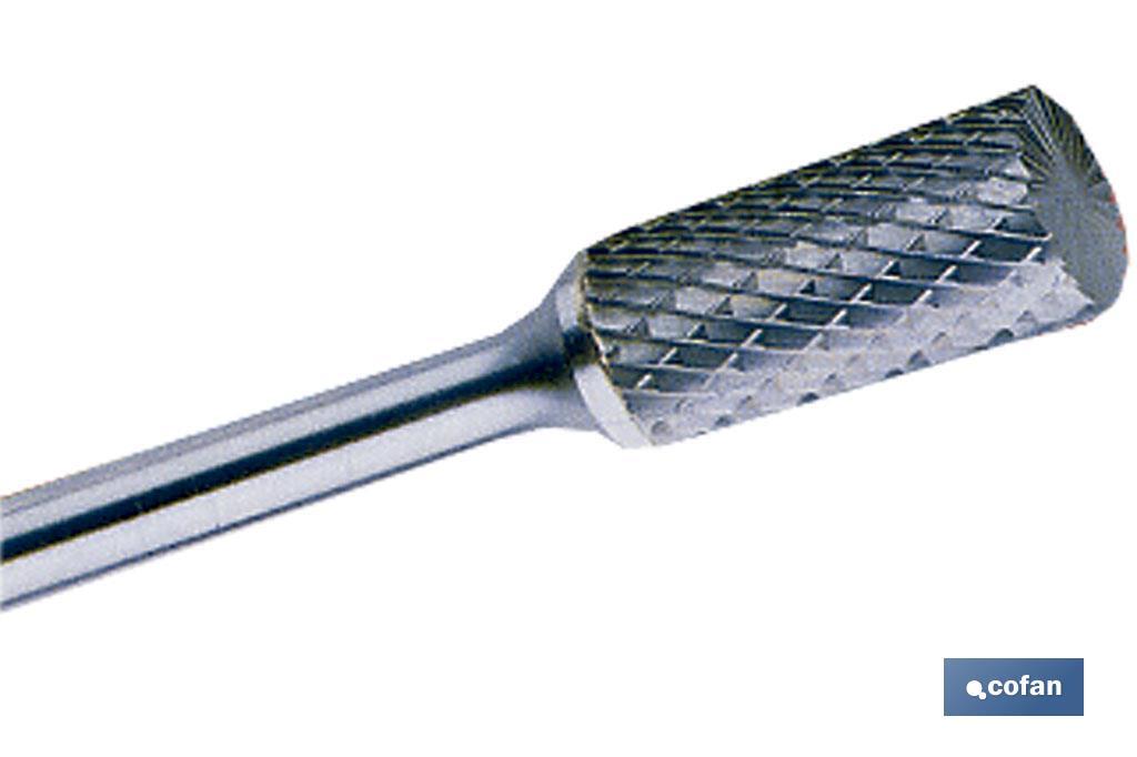 FRESA ROTATIVA CILINDRICA CON CORTE 12mm