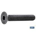 TORNILLO ALLEN DIN-7991 C-10.9  M-12 X 30 N CABEZA AVELLANADA PLANA