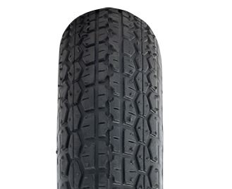 RUEDA COMPLETA 3.50-8 4PR CASQUILLO 25mm CR307 (LLANTA DE CHAPA)