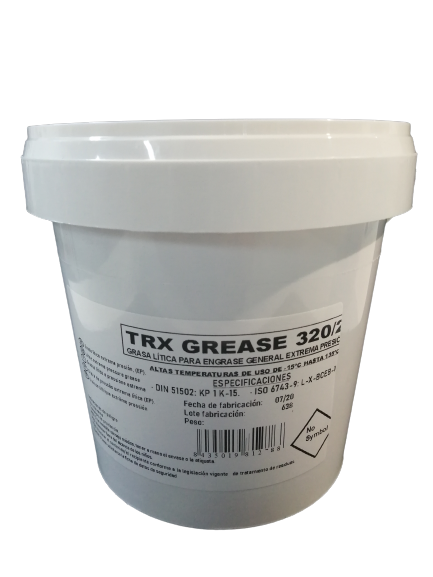GRASA LÍTICA TRX GREASE 320/2 EXTREMA PRESIÓN 1 KG.