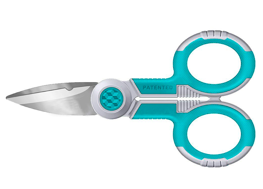 TIJERAS ELECTRICISTA 5.5&quot; 145mm ACERO INOXIDABLE TOTAL TOOLS