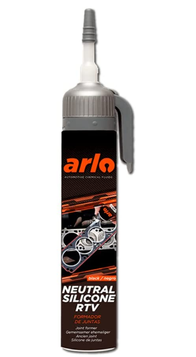 FORMADOR JUNTAS MOTOR ARLO RTV 200ML (NEGRO)