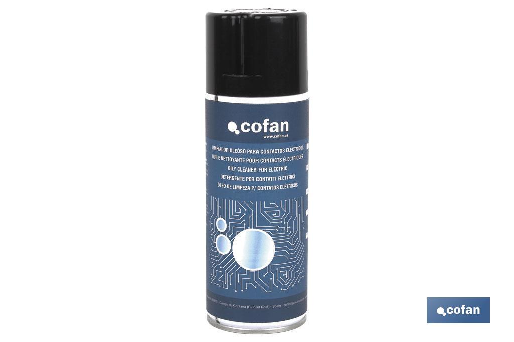 LIMPIADOR OLEOSO DE CONTACTOS ELÉCTRICOS EN SPRAY 400 ML