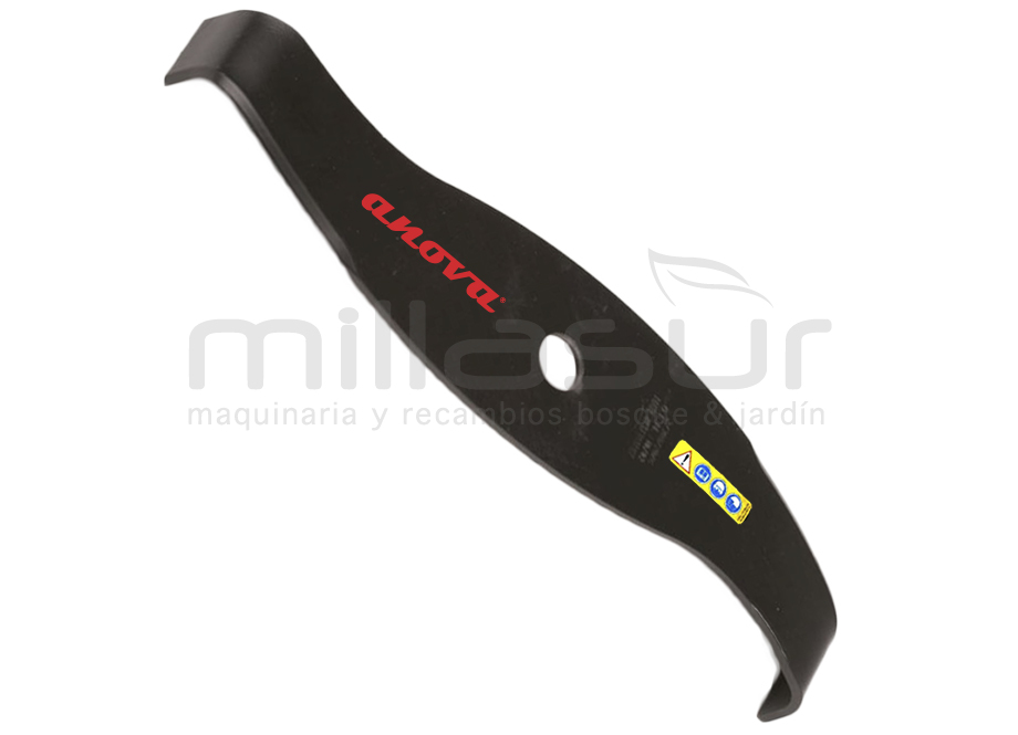 DISCO 2 PUNTAS CURVO MALEZA 320X4X25.4mm