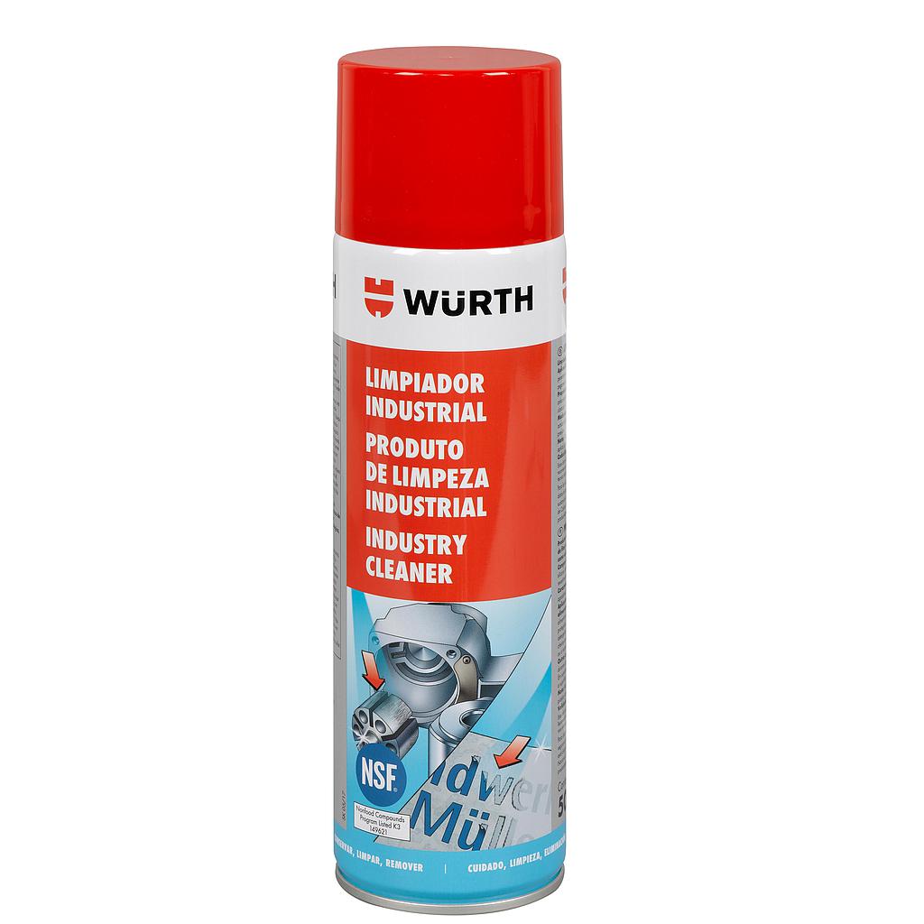 LIMPIADOR INDUSTRIAL WÜRTH SPRAY 500 ml