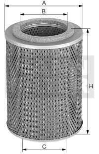 FILTRO ACEITE MANN H 1496