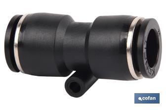 EMPALME AIRE RAPIDO RECTO PLASTICO T-6