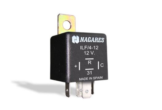 RELE INTERMITENCIA12V. LED (Norma SAE) CON SOPORTE METALICO MAHLE MFL1