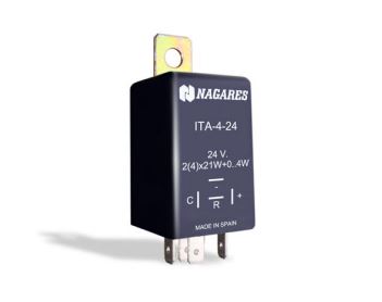 RELE INTERMITENCIA ELECTRONICA 24 V. CON SOPORTE MAHLE MFL7