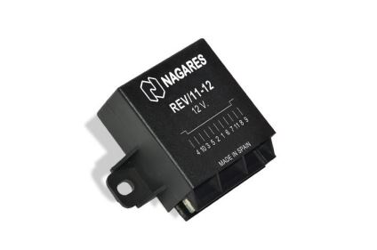RELE ELEVALUNAS 12 V. CON SOPORTE - NISSA MAHLE MR21
