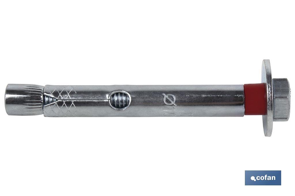 Anclaje Metálico Tornillo Hexagonal 8/10X60 M-10