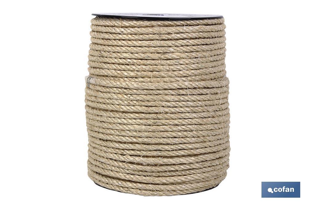 CUERDA SISAL 4 CABOS 18 mm (METRO)