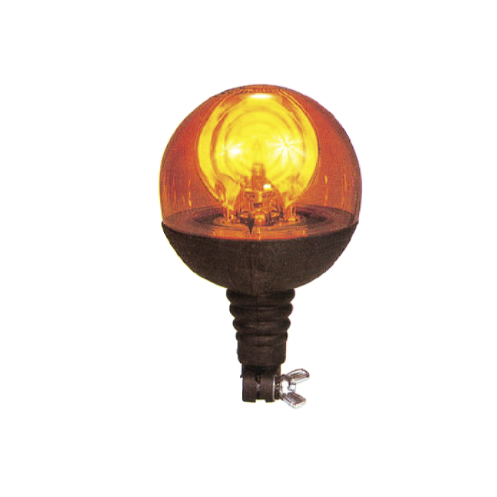 GIROFARO ROTATIVO BOULE C/LAMPARA 12V RINDER 40.00