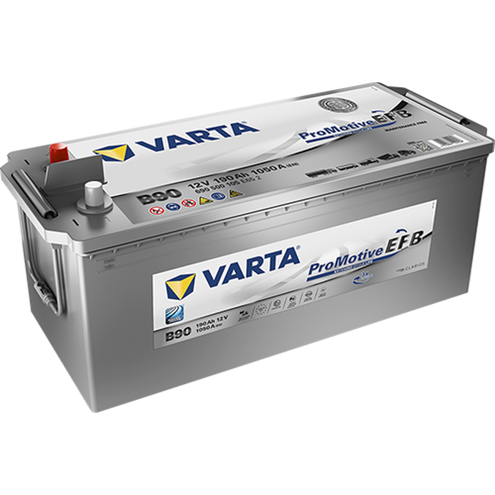 BATERÍA VARTA BLUE DYNAMIC EFB 190Ah 1050 513x223x223