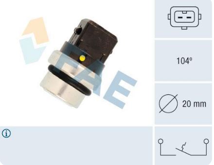Termocontacto temperatura FAE 35630
