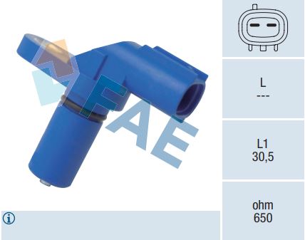 Sensor de revoluciones FAE 79255
