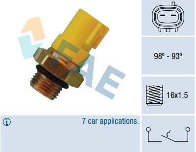 Termocontacto ventilador FAE 36520