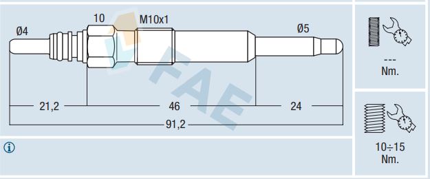 Calentador Termoplus FAE 74145