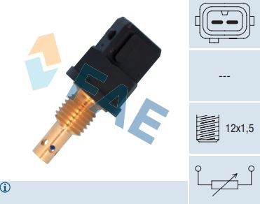 Sensor temperatura aire admisión FAE 33536