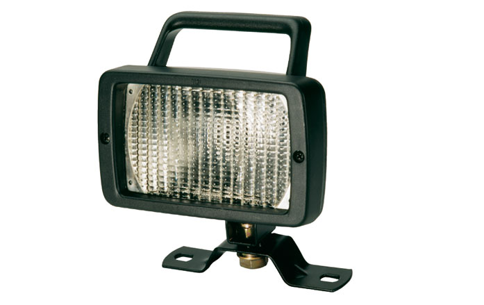 FARO DE TRABAJO 12V 55W H3 CON BASE 2 AGUJEROS