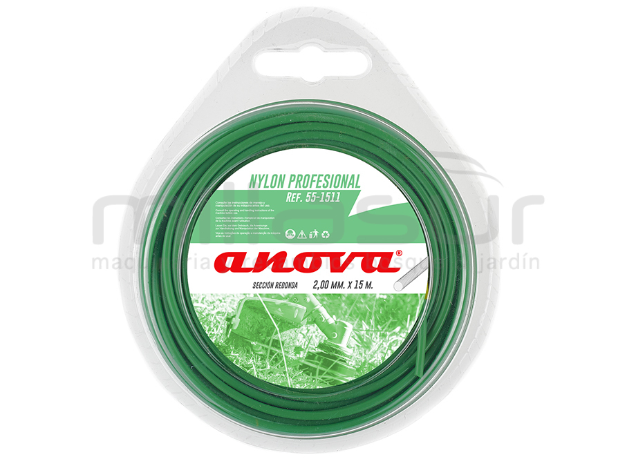 NYLON REDONDO ANOVA BLISTER 2x15m