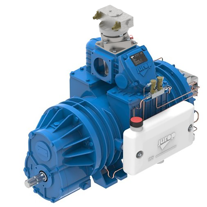DEPRESOR DE VACIO JUROP PN140 13850 L/MIN. ROTACION IZQUIERDA EJE ESTRIADO (HIDRAULICO)