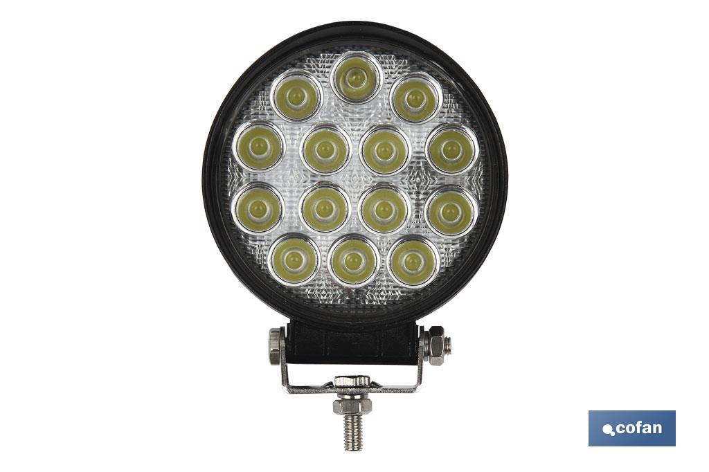 Faro de trabajo 14 Led 42W 2940 Lm, IP67 (10-30V)