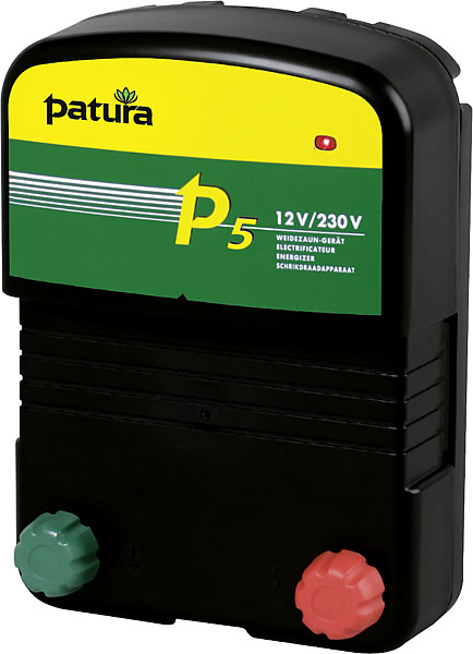 PASTOR ELÉCTRICO MULTITENSIÓN PATURA P5 12/230 V