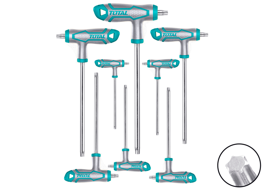 JUEGO LLAVES TOTAL TORX CR-V - 8PCS