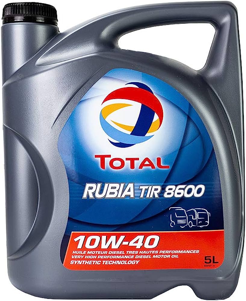 ACEITE DE MOTOR TOTAL RUBIA TIR 8600 10W40 5L