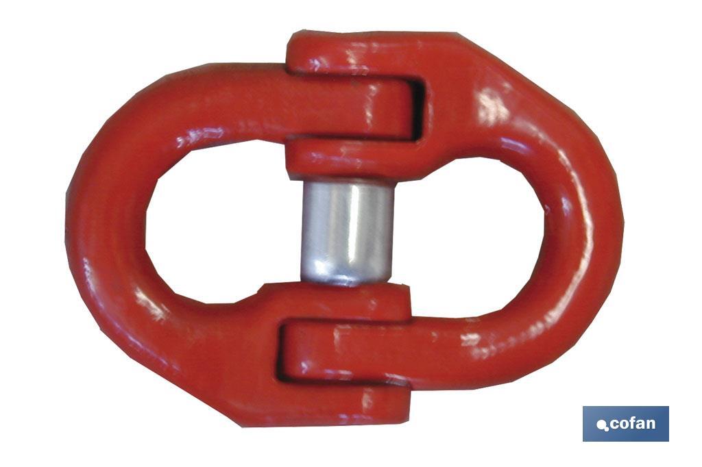 Grillete Hammerlock para cadena de 6 mm 1 Tn.