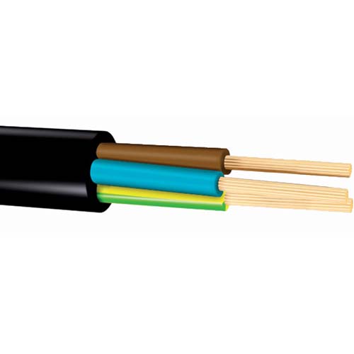 CABLE MANGUERA 3x1mm. NEGRO (Metro)