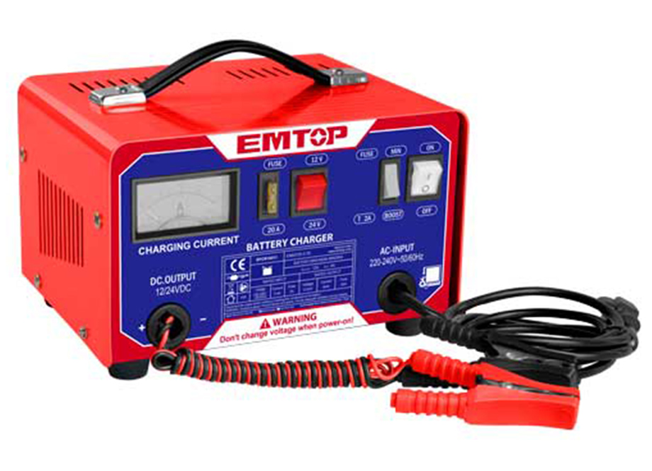 CARGADOR BATERIAS 12-24V 9/4A EMTOP