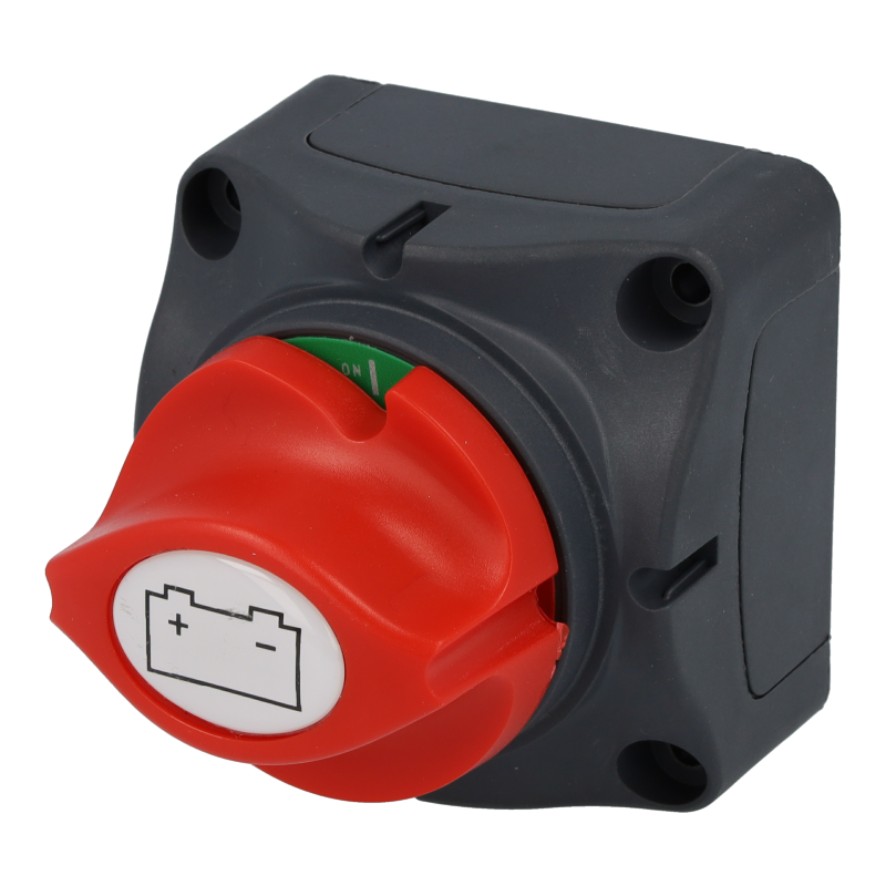 Desconectador 200A on/off con tapa, tuercas M10