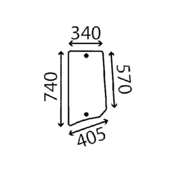 CRISTAL LATERAL ADAPTABLE A LANDINI / Mc Cormick