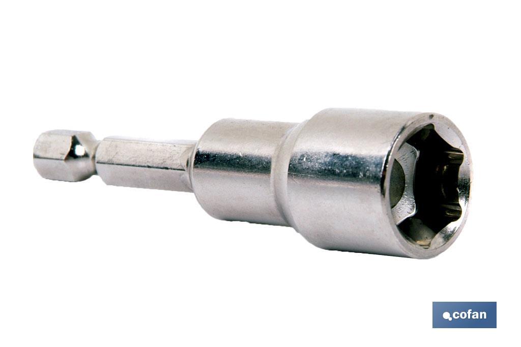 Adaptador para Tornillo Hexagonal Imantado 8mm