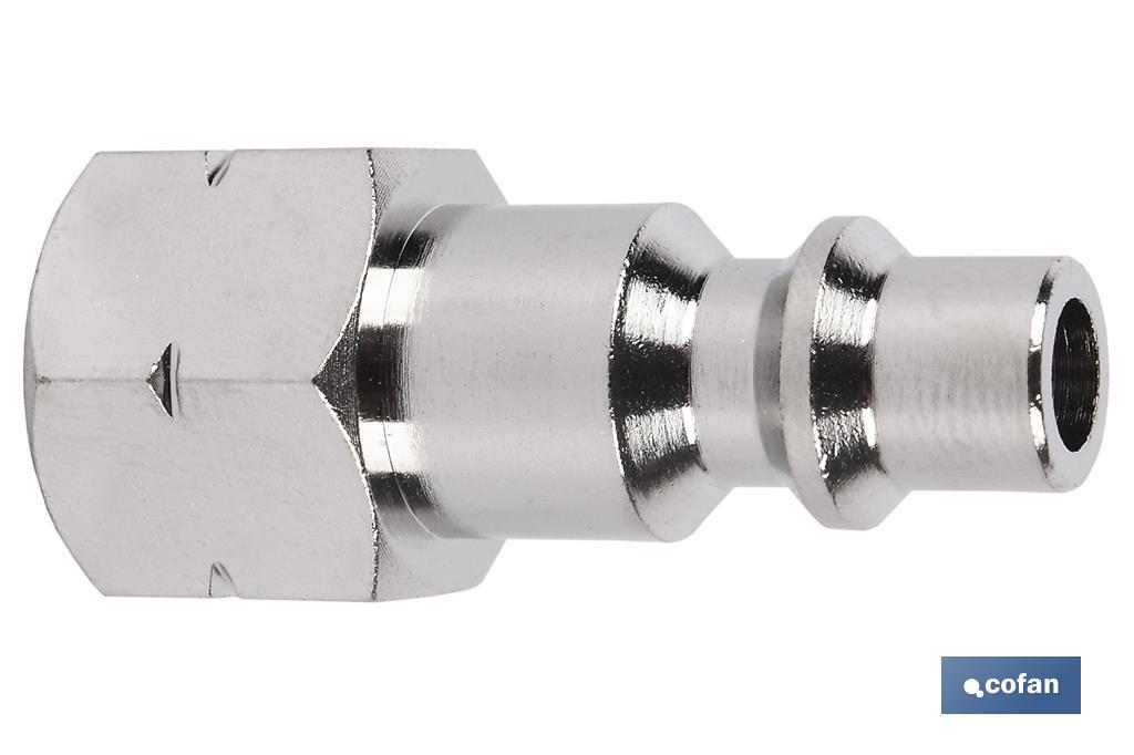 CONECTOR AIRE ROSCA HEMBRA 3/8&quot;