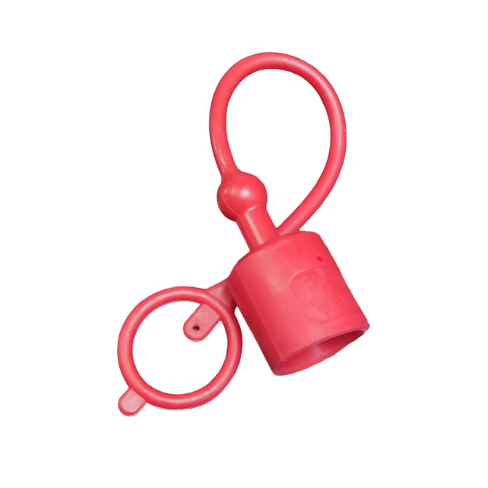 Tapón antipolvo DN12 HEMBRA Rojo 1/2  Para pa