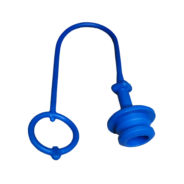TAPON ANTIPOLVO PLASTICO PCA ISO A 1/2 MACHO AZUL