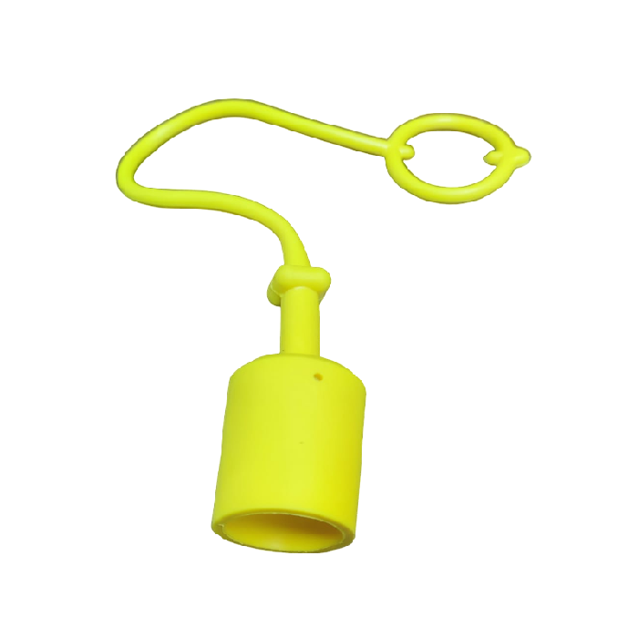 Tapón antipolvo DN12 HEMBRA Amarillo 1/2  Par