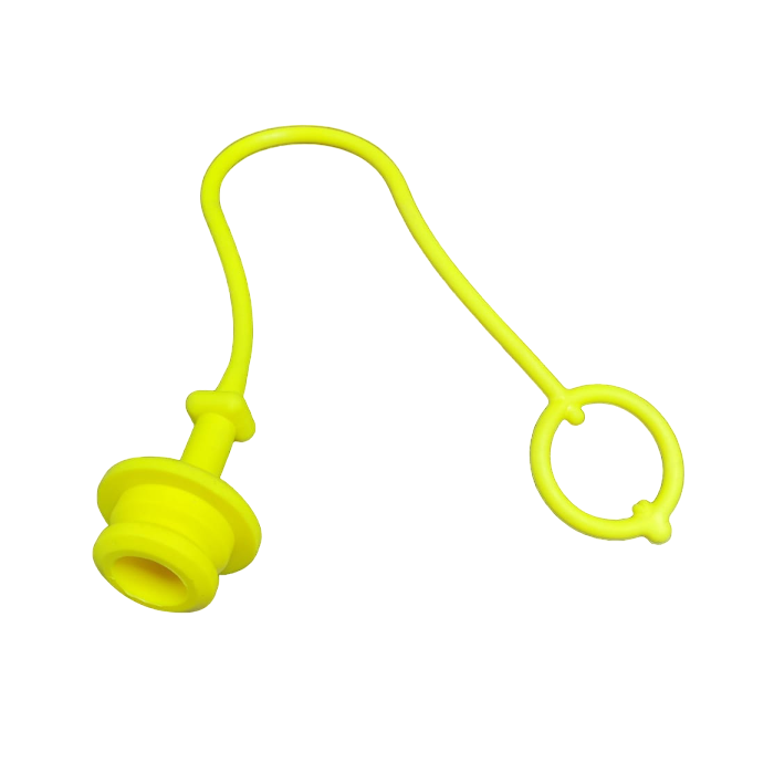 Tapón antipolvo DN12 MACHO Amarillo 1/2