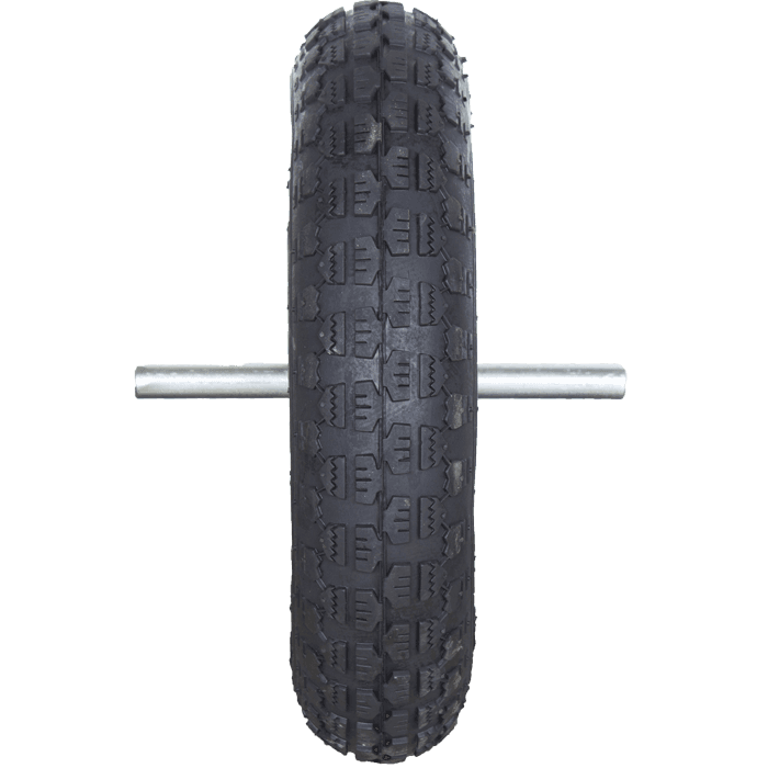 Pezzas Rueda Completa 3.50-8 6PR con eje P998  Manutención (Carretilla) 