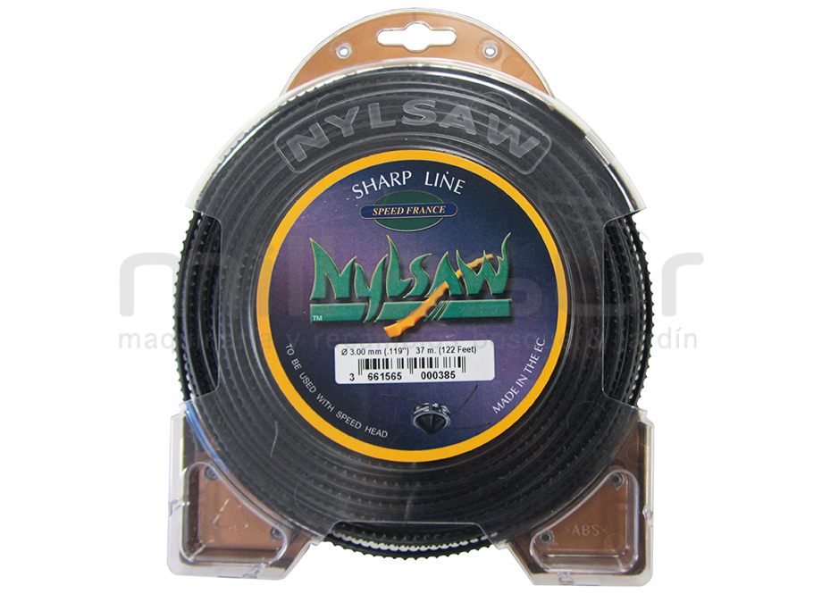 NYLON &quot;DIENTE TIBURON&quot; 3.00 x 37 m