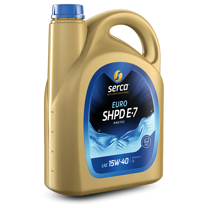 ACEITE DE MOTOR SERCA EURO SHPD E-7 15W40 5L.