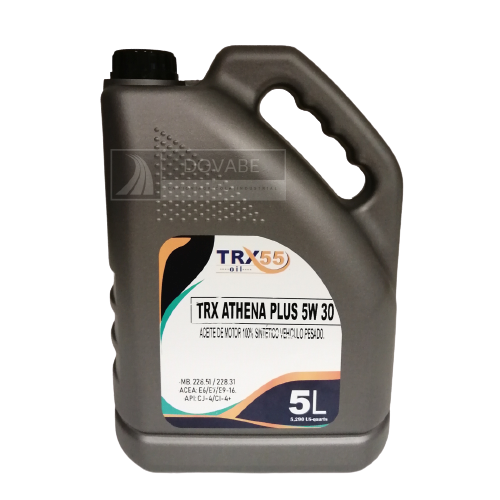 ACEITE MOTOR 5W30 TRX55 ATHENA PLUS 5L. (VEHICULOS PESADOS)