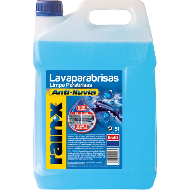 LAVAPARABRISAS ANTI-LLUVIA 5L KRAFFT (-5º)