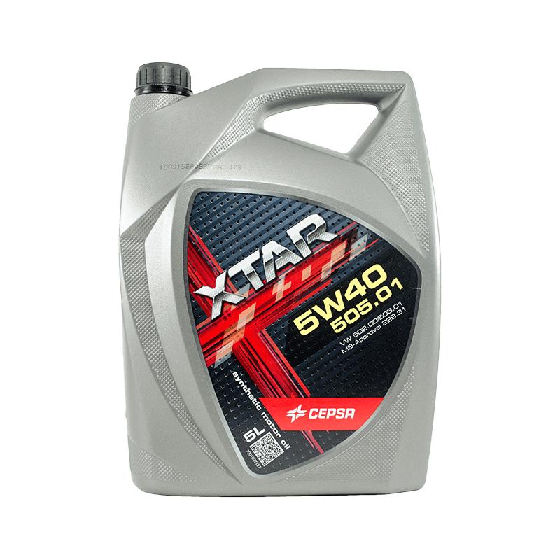 ACEITE MOTOR 5W40 CEPSA XTAR 505.01 5L.